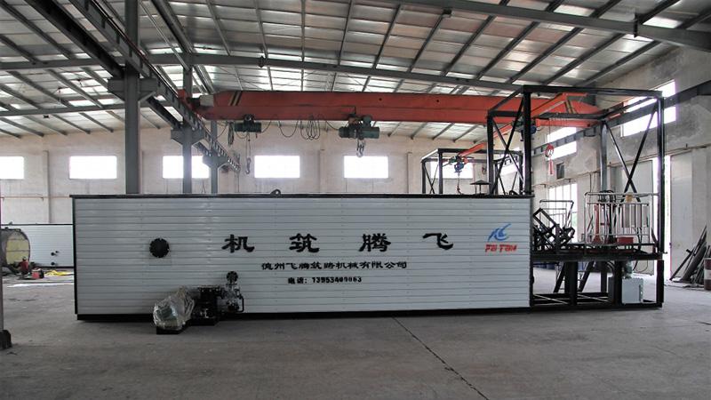 ماكينة تسخين برميل البيتومين، تسخين بالزيت الحراري