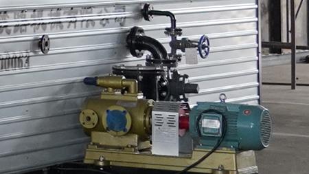 ماكينة تسخين برميل البيتومين، تسخين بالزيت الحراري