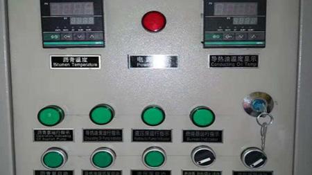 ماكينة تسخين برميل البيتومين، تسخين بالزيت الحراري